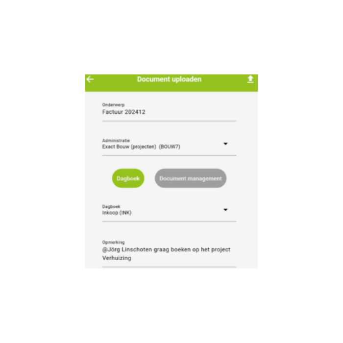 documenten uploaden zenvoices 